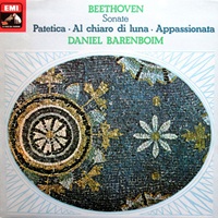Angel : Barenboim - Beethoven Sonatas 8, 14 & 23
